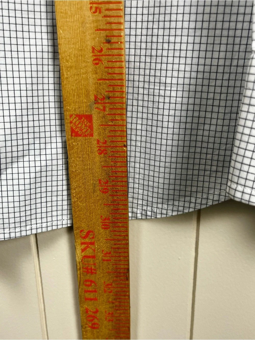 Banana Republic Men’s L Slim Flex Fit Tech Stretch Cotton Check Shirt sku 126